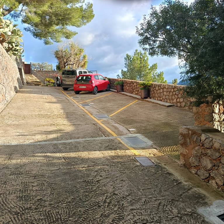 Car Park and Bicycles